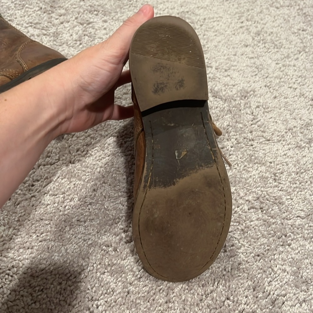 Steve Madden leather combat boots - Picture 6 of 7